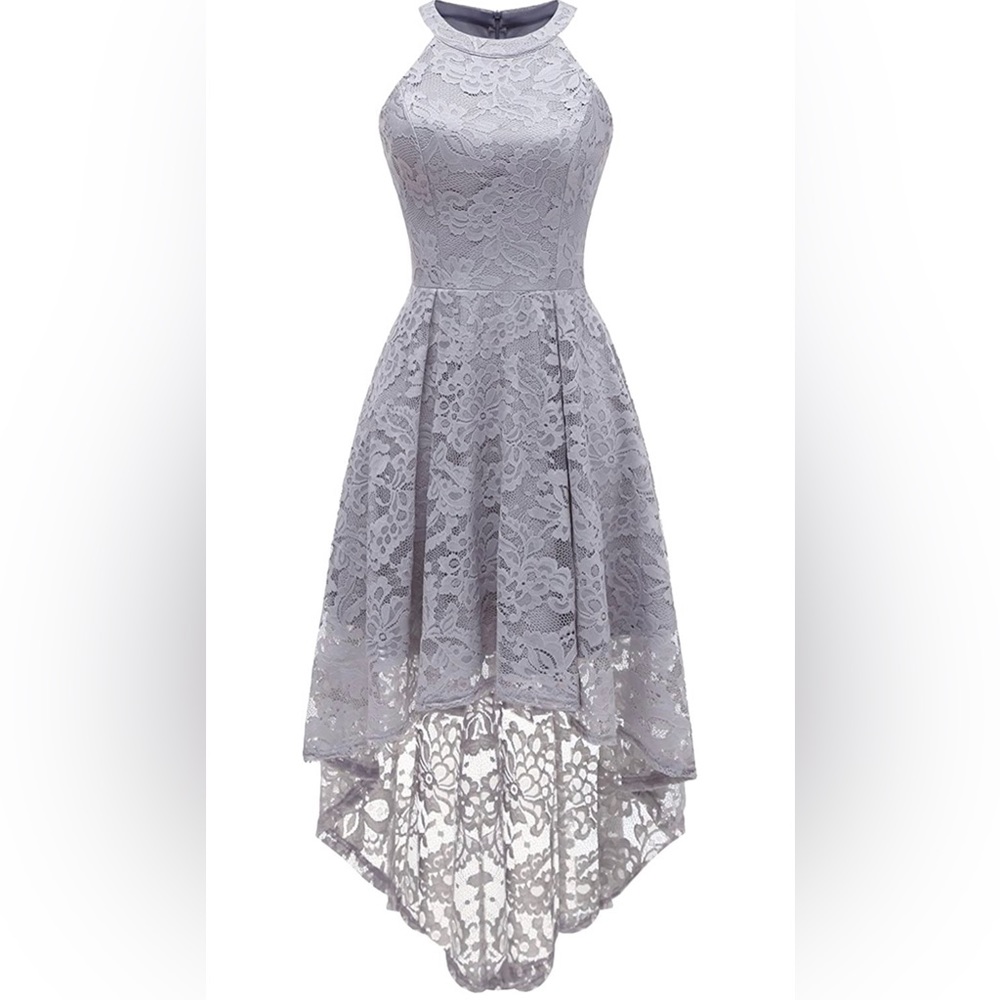 Dressystar Women's Halter Floral Lace Cocktail Party